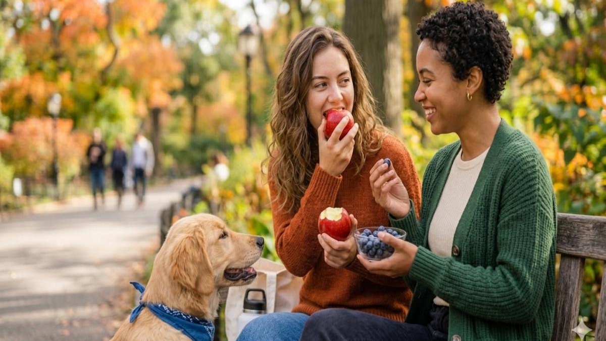 Apples vs. blueberries: Which fruit is better for reducing visceral fat?