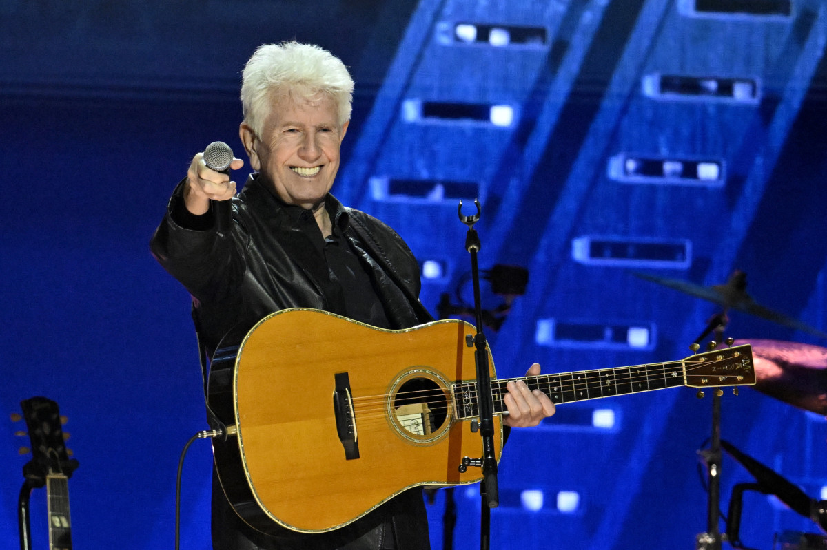 ’60s legend Graham Nash shares scathing political post targeting President Trump