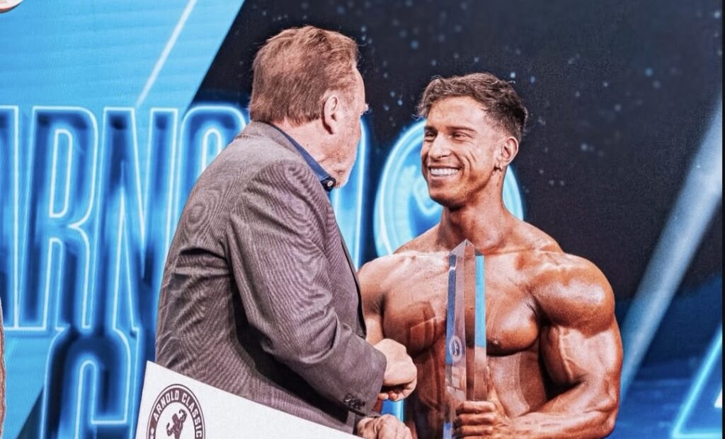 Andrea Mammoli wins $10K at Arnold Classic after special Arnold praise