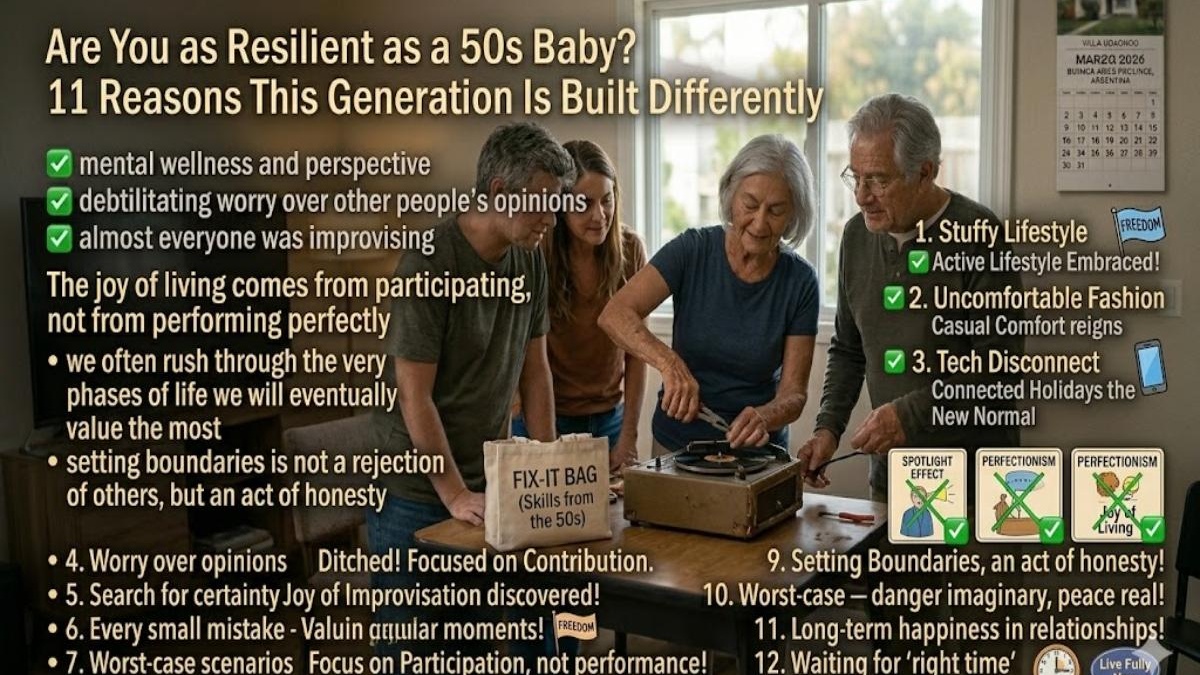 Are you as resilient as a 50s baby? 11 reasons this generation is built differently
